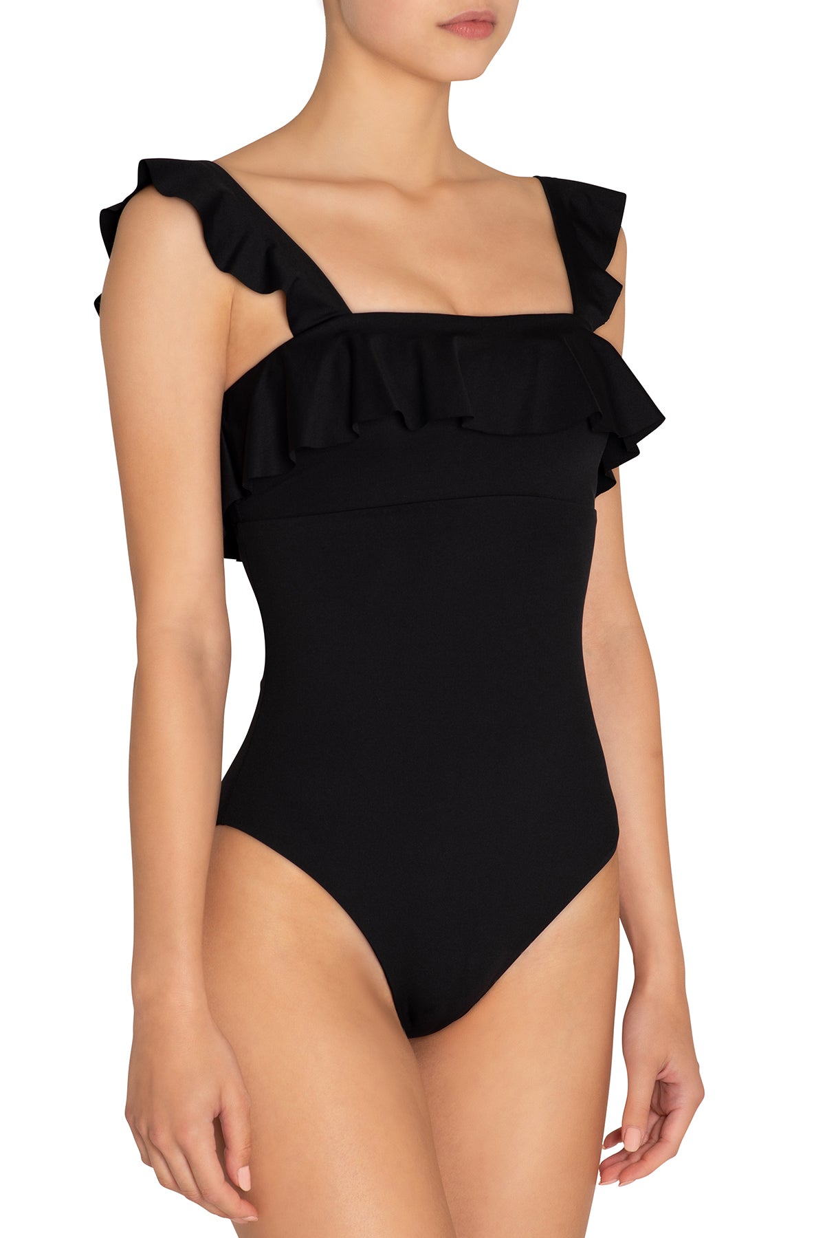 ★関税込★I AM MARI★Jane's V-neck padded one-piece★ Jantzen Solid Amelie Surplice V-Neck Underwire Tummy Control